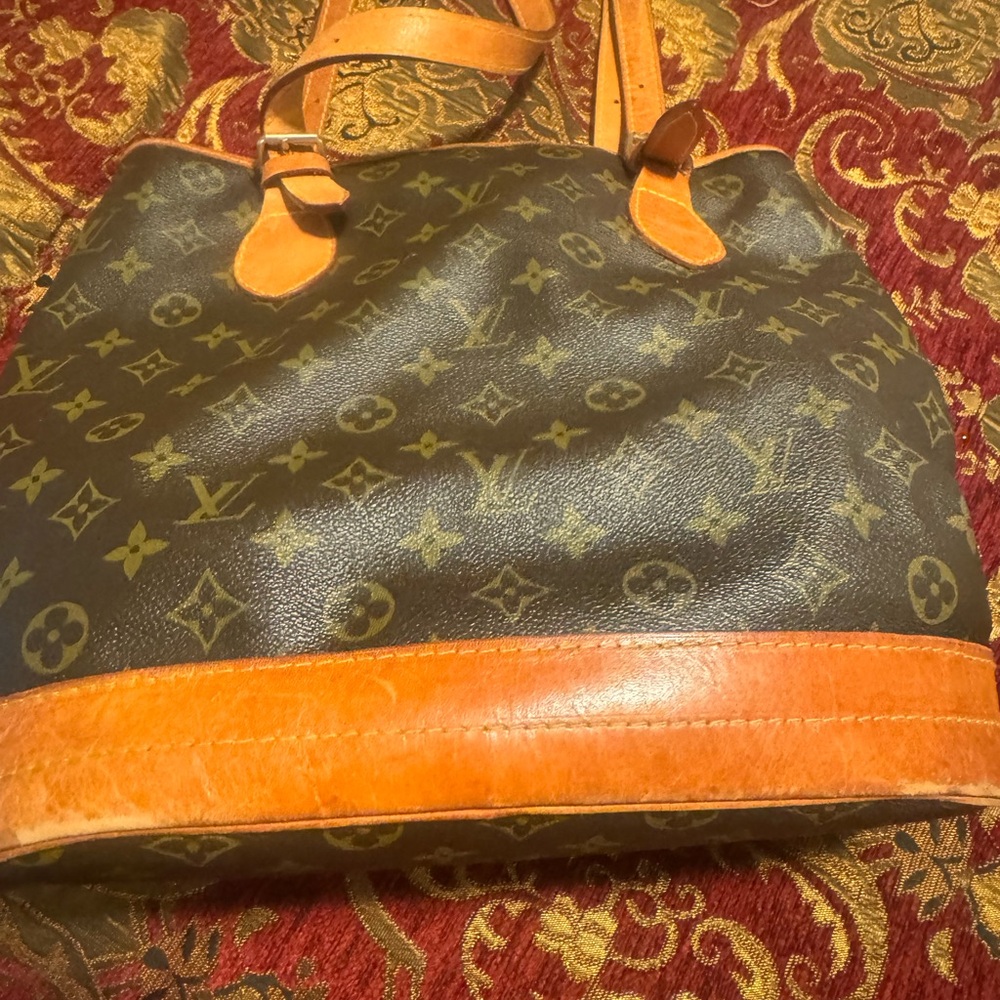 Louis Vuitton Signature authentic Brown and Tan Tote